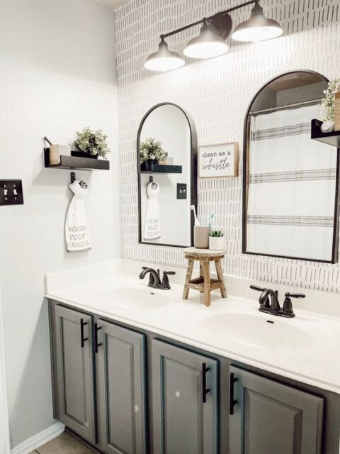 25 Bathroom Counter Decor Ideas! (Stylish And Functional) - hip&home