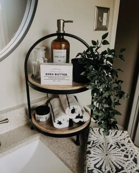 25 Bathroom Counter Decor Ideas! (Stylish And Functional) - hip&home