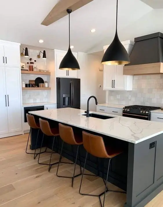 9 GORGEOUS Black & White Kitchen Trends To See BEFORE You Start ...