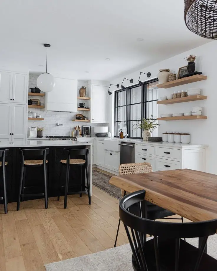 9 GORGEOUS Black & White Kitchen Trends To See BEFORE You Start ...