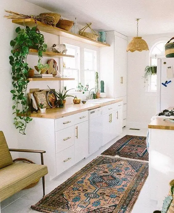 7 Creative Boho Kitchen Ideas To TRANSFORM Your Space! - hip&home