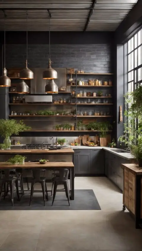 18 MUST-KNOW Industrial Kitchen Elements To Get The Look! - hip&home
