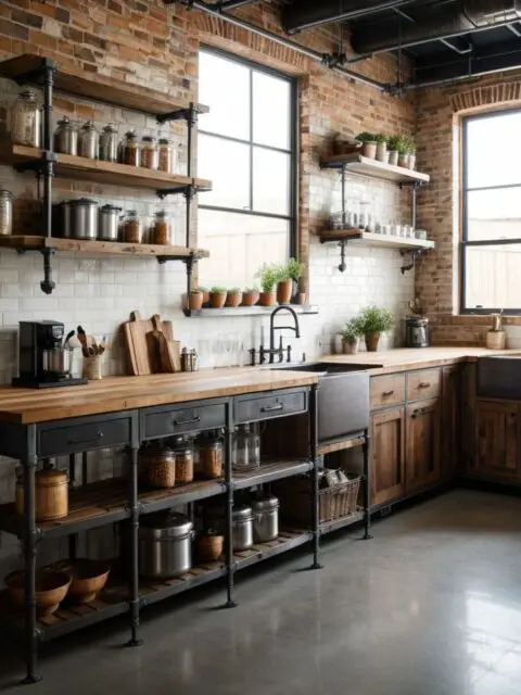 18 MUST-KNOW Industrial Kitchen Elements To Get The Look! - hip&home