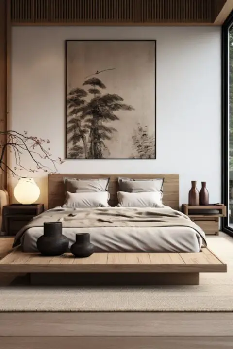 10 STUNNING Japandi Bedroom Ideas To Get Inspired By! - hip&home